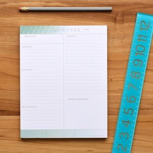 inkWELL Press Daily Focus Notepad